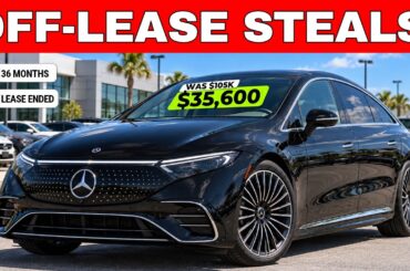7 Luxury EVs Coming Off 3-Year Leases - Their First Owners Took the Massive Hit