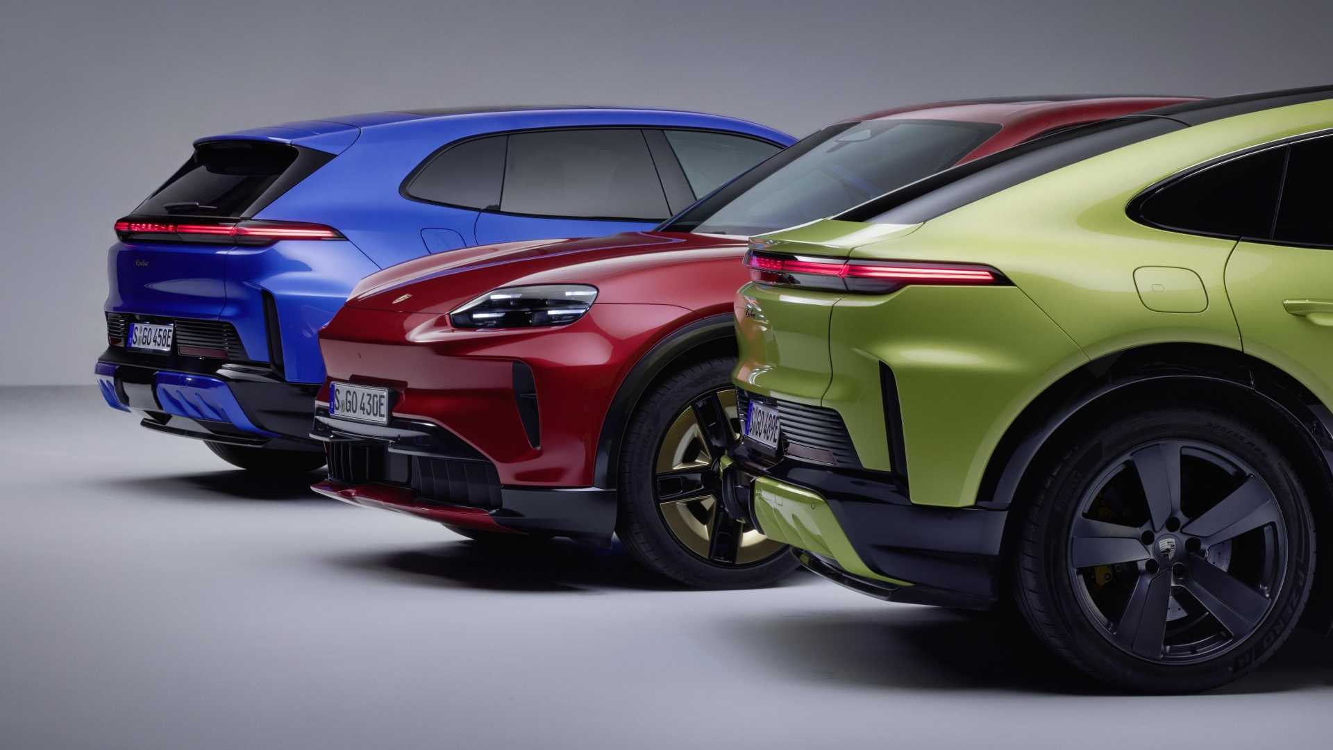 2027 Porsche Cayenne Electric Paint To Sample 1