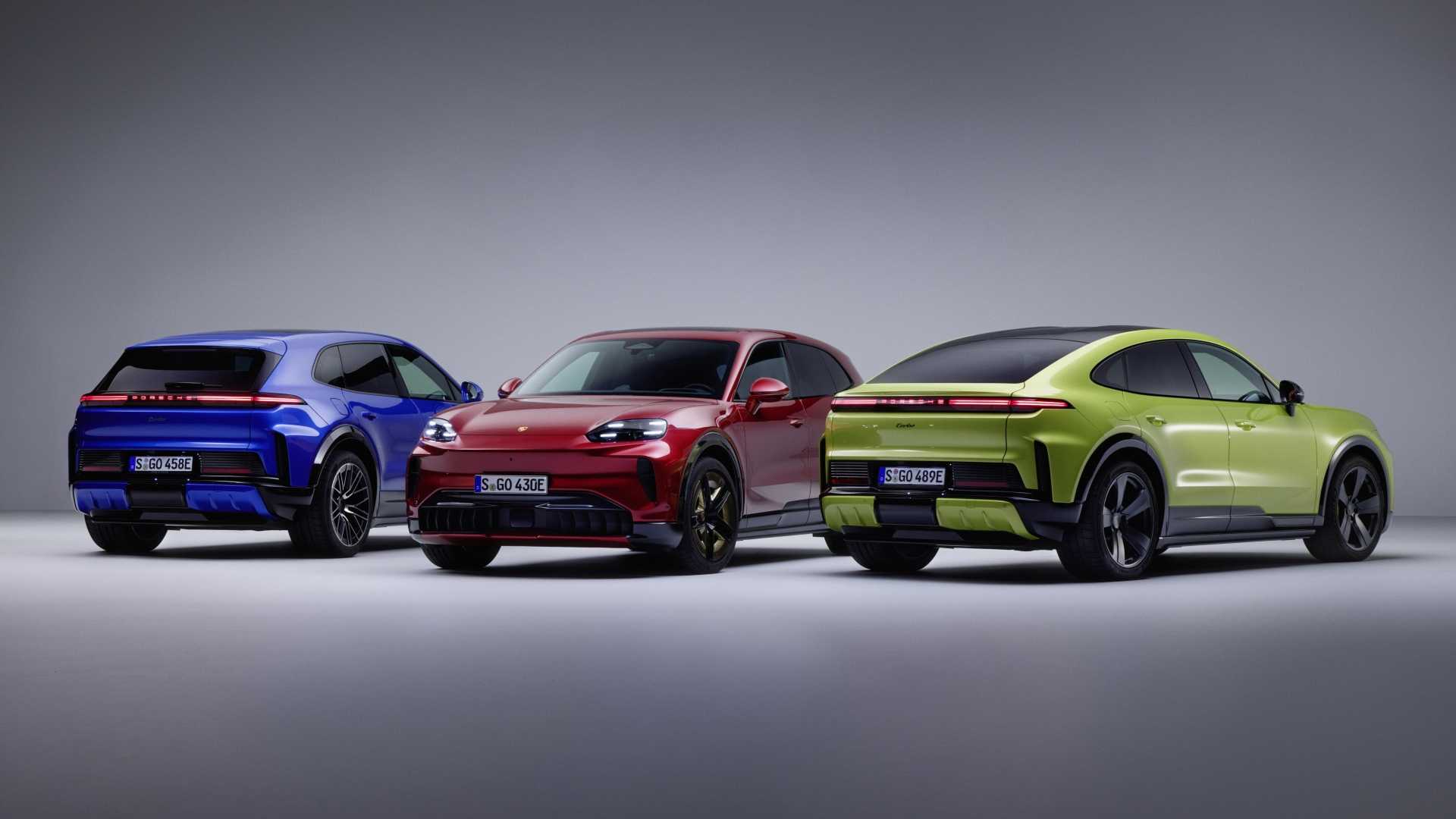 2027 Porsche Cayenne Electric Paint To Sample 2