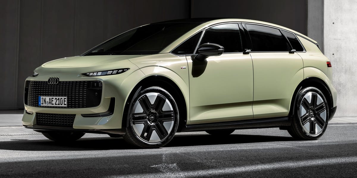 Audi Revives the Cult Classic A2 for Europe With 400+ Miles of EV Range