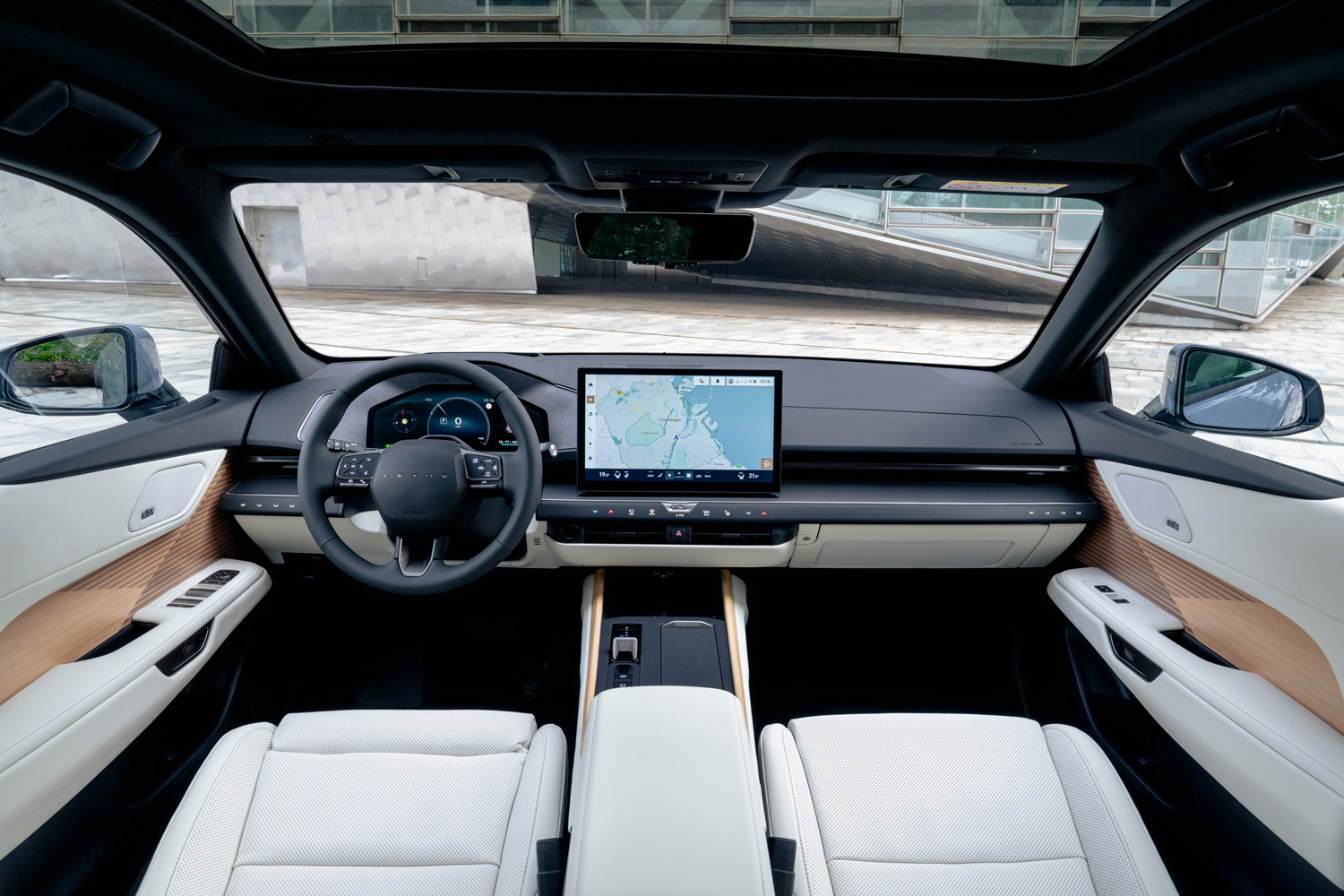 Lexus ES 2026 drive dashboard