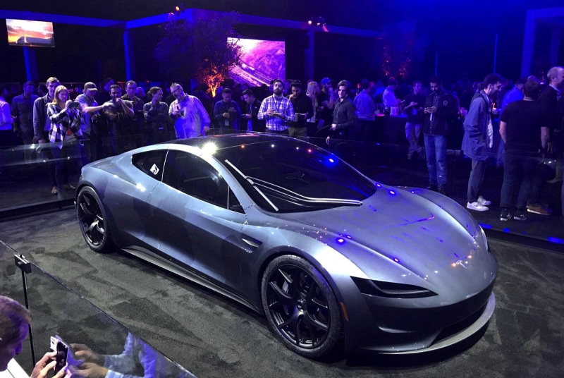 Tesla to unveil long-delayed Roadster on Oct. 1, Musk says Apple App Store