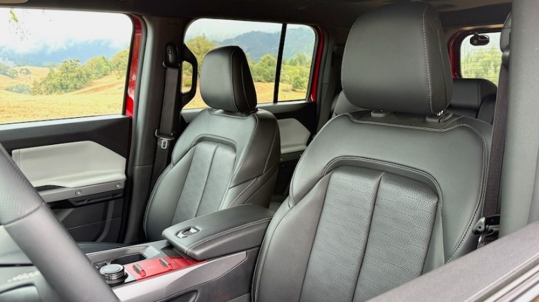 2026 Jeep Recon Moab front seats