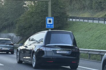 When you’re dead serious about reducing your carbon footprint [Tesla Model S]