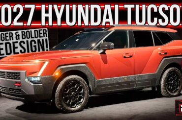 Bigger & Bolder Hybrid SUV! | 2027 Hyundai Tucson XRT Pro Hybrid | Detailed First Look