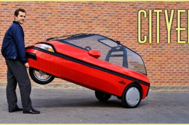 CityEl: The Tiny Three-Wheeled Electric Car from Denmark