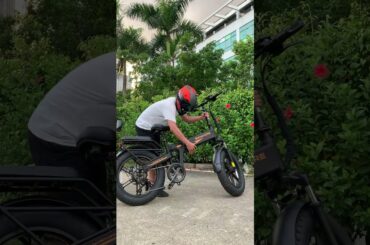 Foldable commuter ebike.#ebike #electricbike #benifore #offroad #commuterebike