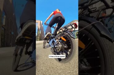 The folding multi-modal ebike that changes gears FOR you