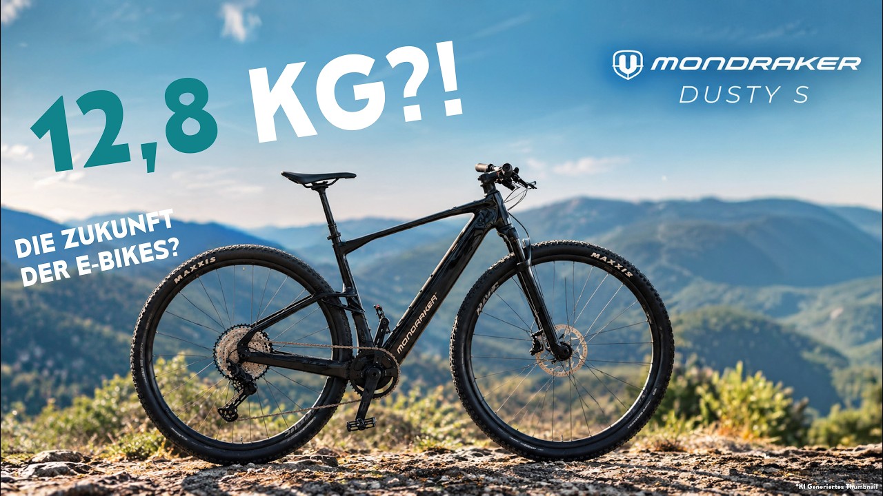 12,8 kg! Ist das die Zukunft der E-Bikes? 12,8 kg! Ist das die Zukunft der E-Bikes?