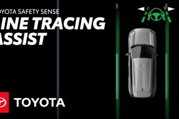 What is Lane Tracing Assist? | Toyota Safety Sense Overview | Toyota