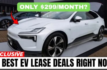 11 Best EV Lease Deals Right Now (#1 Is About $410 a Month All In!)