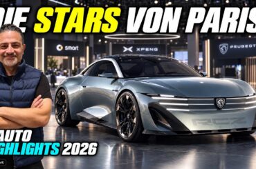 Die Elektroauto Highlights aus der Pariser Automesse 2026. Rundgang