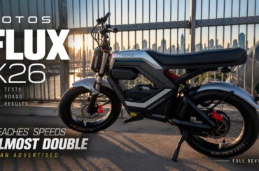 35MPH I Reached AOTOS FLUX X26 Electric Bike