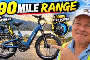Most Comfortable Ride: The Himiway D5 2.0 Electric Bike!
