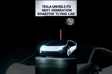 Flying Tesla! Elon Musk just shows us the future of cars #tesla #spacex #roadster