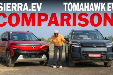 MG Tomahawk EV vs Tata Sierra EV | Kaunsi Electric SUV Hai Best? Range, Features & Price Comparison