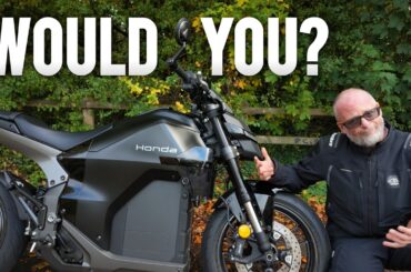 My FIRST Electric Motorcycle! | Honda WN7 First Ride